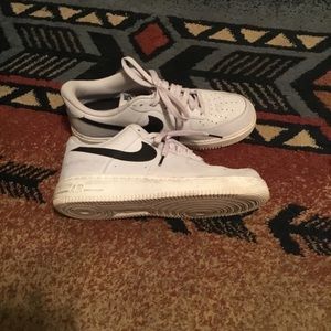 Light grey Nike Air Force 1 air